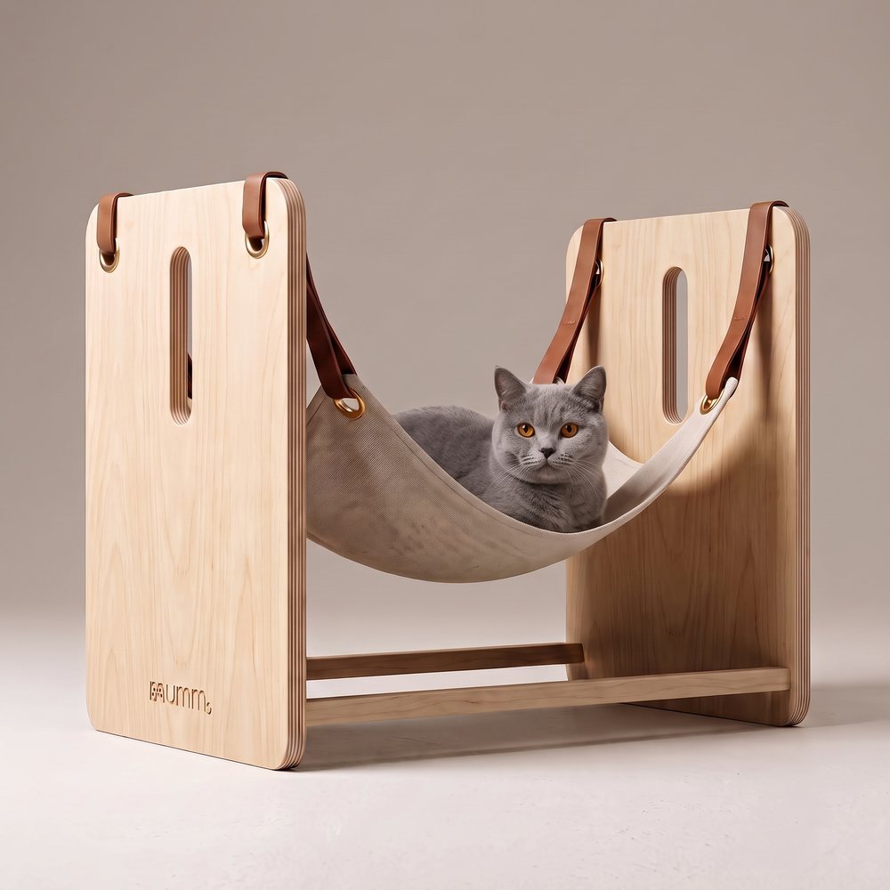 Vila Hammock, kedi hamakta